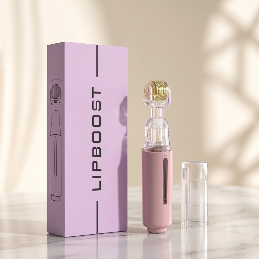 DermaLip - roller do ust z mikroigłami i aplikatorem serum
